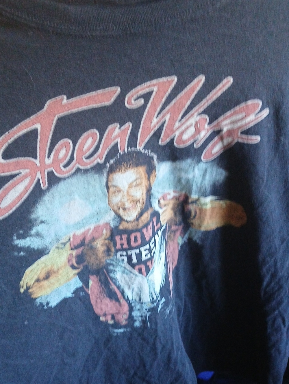 Pro Wrestling Tees Teen Wolf Graphic Tee - Black Kevin Owens Wwe Kevin Steen